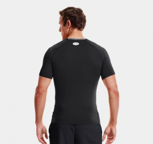 Компрессионная футболка Under Armour HeatGear® Sonic Compression Short Sleeve Black купить
